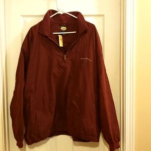 Tommy Bahama Marlin polyester Golf Jacket XL Burgandy